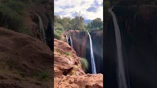 📍Largest waterfall in Morocco 🇲🇦travel morocco trending [upl. by Violetta]