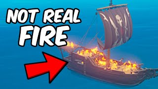 Monkey Island Set My Ship On Fire Weird Sea Of Thieves Bug [upl. by Polik]