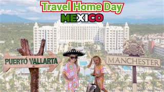 Riu Vallarta Check Out  Travel Home Day  Puerto Vallarta Airport  Bubba Gumps  Day 15 Mexico 23 [upl. by Dirgni]