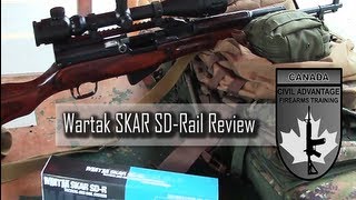 The Best SKS Optic Mount Ever  Wartak SD Rail Review [upl. by Noek]