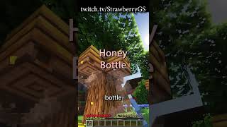 Honey Bottle  Short Shorts by StrawberryGS  Minecraft Entity instructions [upl. by Molohs]