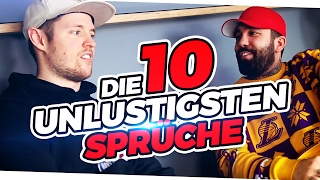 DIE 10 UNLUSTIGSTEN SPRÜCHE ALLER ZEITEN 😐 [upl. by Ellennahc]