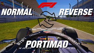 NORMAL VS REVERSE  Portimao  F1 24 1 [upl. by Sigfried]