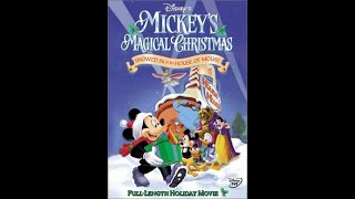 Opening To Mickeys Magical Christmas Snowed In at the House of Mouse 2001 DVD [upl. by Prunella]