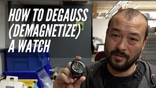 How to Degauss Demagnetize an Automatic Watch [upl. by Bacon]