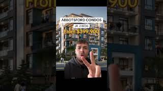 🚨Abbotsford Jr2 bed condos from 399K abbotsford preconstruction vancouverrealestate [upl. by Silado]