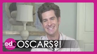 ANDREW GARFIELD on Oscar Buzz Being Too Much [upl. by Ateekan]