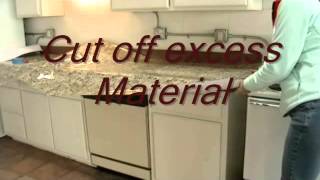 Instant Granite Install  Countertops [upl. by Andersen]