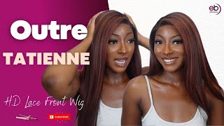 Outre Perfect Hairline Synthetic 13X6 HD Lace Front Wig  TATIENNE EBONYLINECOM [upl. by Ecinrahs]