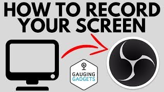 How To Record Your Computer Screen With OBS  Quick Tutorial [upl. by Nary927]