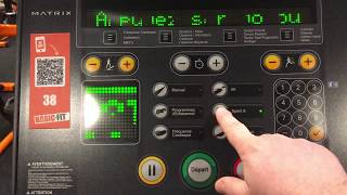 BasicFit  Programmer treadmill Matrix pour un entrainement Spint 8 HIIT sur tapis de course [upl. by Betteanne]