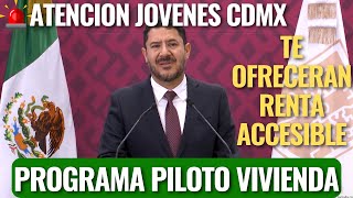 🏠Atención jóvenes Programa Piloto Vivienda Social en Renta para jóvenes de las Ciudad de México 2024 [upl. by Levin]