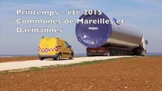 Montage dune éolienne Vestas par ENGIE GDF SUEZ [upl. by Feldt]