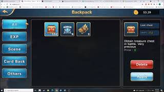 XWG Dream Card  Play to earn  Open 209 loot chests [upl. by Gnous]