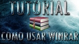 Tutorial  Como usar WinRAR [upl. by Jonme]