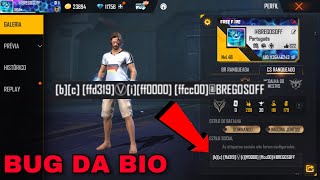 SUMIU COMO RESOLVER BUG ASSINATURA DE PERFIL DO FREE FIRE [upl. by Ntsuj705]