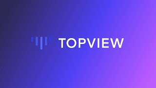 TopViewai  Free AI Video Editor [upl. by Brittan]