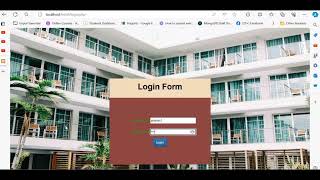 hotel management system php and mysql [upl. by Ettelrats]