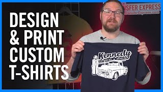 The EASIEST Way To Design amp Print TShirts [upl. by Haile]