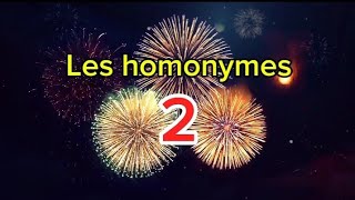 Jeux dhomonymes  Ces mots qui se ressemblent mais changent tout 2 [upl. by Irrehs48]