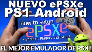 EL MEJOR EMULADOR DE PSX PSONE  ePSXe REGRESA CON UNA BRUTAL ACTUALIZACION 2023 [upl. by Kikelia201]