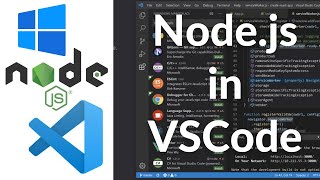 How to Run Nodejs in Visual Studio Code  Nodejs in VSCode [upl. by Nosmirc]