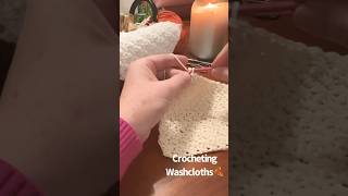 Quick Easy Crochet Washcloths for Beginners easycrochet crochet howtocrochet diycrochet [upl. by Wasson9]