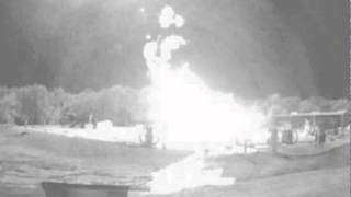 MICROPACK FDS301  SD Card Recording of Texas LNG Fire [upl. by Lletnahc921]