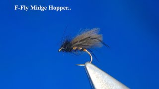 Tying a F Fly Midge Hopper with Davie McPhail [upl. by Enenaj]