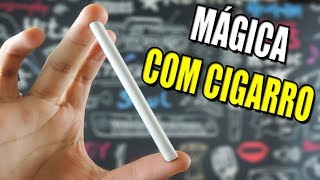 MÁGICA FÁCIL FAÇA APARECER UM CIGARRO TUTORIAL [upl. by Sivi479]