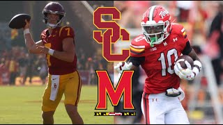 2024 College FootballMaryland v USC Preview [upl. by Ansev]