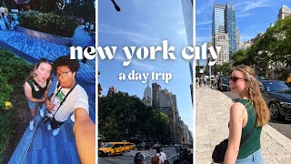 we go to NYC for a DAY for under 100  a new york city day trip [upl. by Ecinuahs]