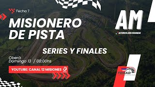 Misionero de Pista Fecha 7 Oberá Misiones Series y Finales  EN VIVO [upl. by Omsoc]