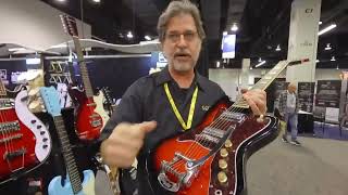 Silvertone 1478  At The NAMM Show 2022 [upl. by Lundeen]