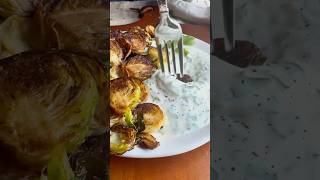 Did you eat Brussels sprouts as a child How about now shorts foodvideos [upl. by Quintilla]