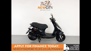 Piaggio Zip 50 4T Black 5479 Kilometres Used [upl. by Maxi896]