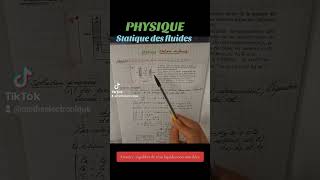 PHYSIQUE STATIQUE DES FLUIDES [upl. by Kobylak107]