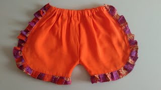 Baby nikar Short pant cutting amp stitching baby shorts cutting amp stitching [upl. by Yttiy435]