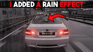 Would Gran Turismo 7 look better with the arcadetype rain effect from Forza on its screen [upl. by Samid901]