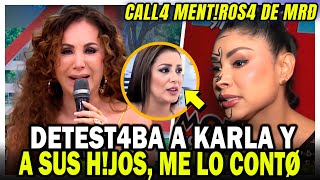 PAMELA FRANCO hablaba mal de KARLA TARAZONA y de sus HIJOS según JANET BARBOZA y ETHEL POZO [upl. by Anna554]