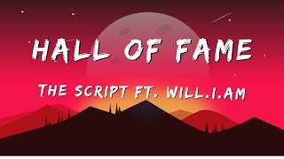 The Script  Hall Of Fame Lyrics ft william [upl. by Kcirde]