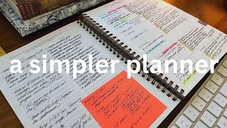 Switching to a Simpler Planner [upl. by Alidus]