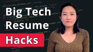 Engineering Resume Hack from Big Tech Hiring Manager [upl. by Drugge]