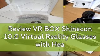 Review VR BOX Shinecon 100 Virtual Reality Glasses with Headphone [upl. by Nortad]