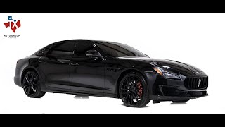 2018 Maserati QuattroPorte GTS GranSport  523 hp 38L V6 Twin Turbo  Driver Assistance  For Sale [upl. by Muryh746]