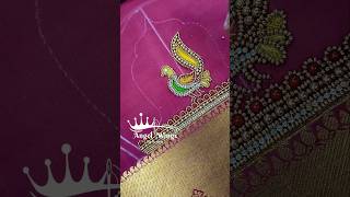 Beautiful peacock design allaaridesign customized work trending shorts videos palacode [upl. by Halil]