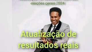 Atualização de resultados reais das eleições gerais 2024 [upl. by Hsima]