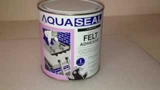 AQUASEAL FIRMAFIX ROOF FELT ADHESIVE 1LTR  FBAQFELT1 [upl. by Fredric]