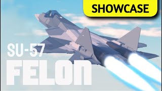 SU57 Showcase│plane crazy ¬ Ft TheMadVulpen [upl. by Klute]