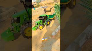 John Deere 4x4 🔥with dumper trolley 🔥🔥😱💪💪 [upl. by Eimorej]